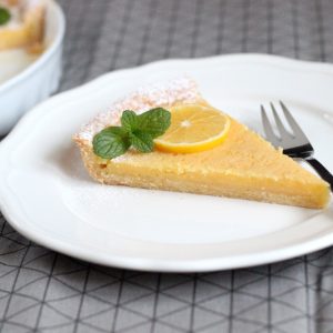 krehký citrónový koláč